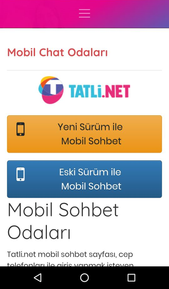 mobil anasayfa